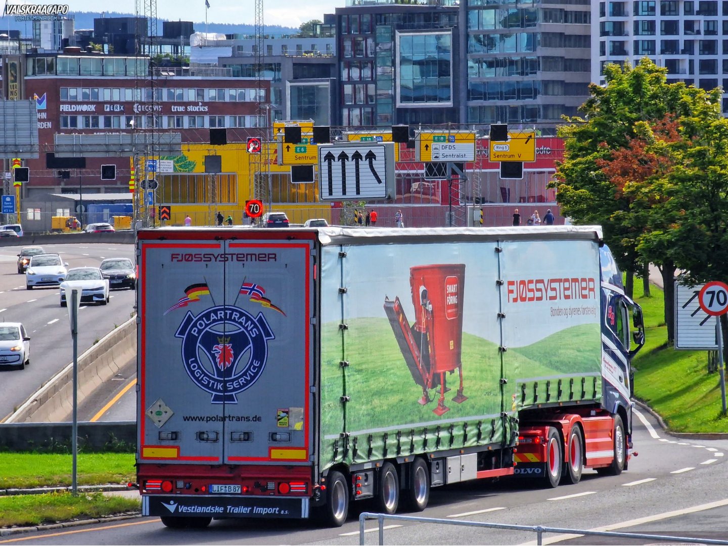 LIF B 87, Regular plates 