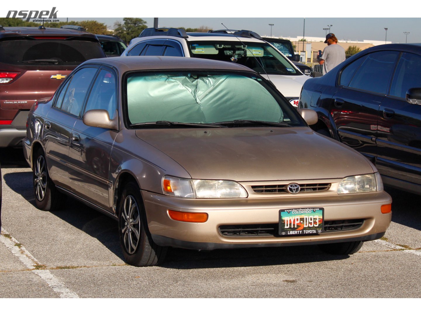 DYP-D93, Toyota Corolla 7th gen Sedan (E100), 1991–1997
