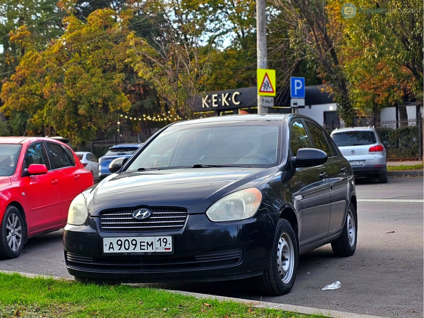 а 909 ем 19, Hyundai Verna 2nd gen Sedan (MC), 2005–2009