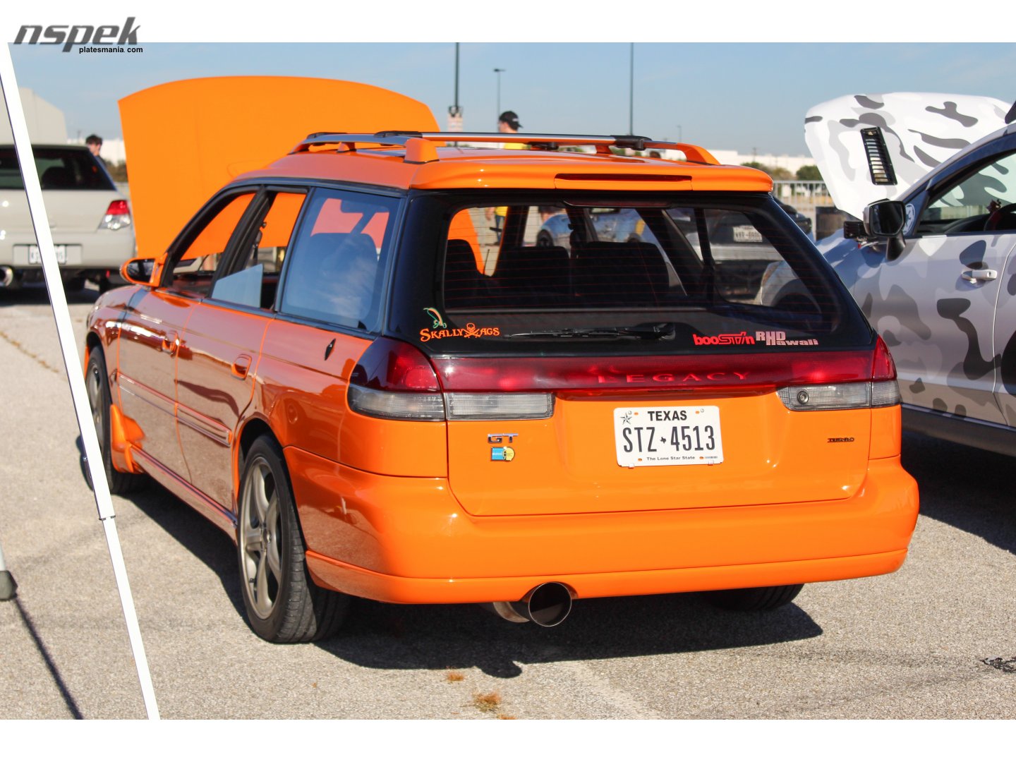 STZ-4513, Subaru Legacy 2nd gen Wagon (BG/BK), 1993–1999