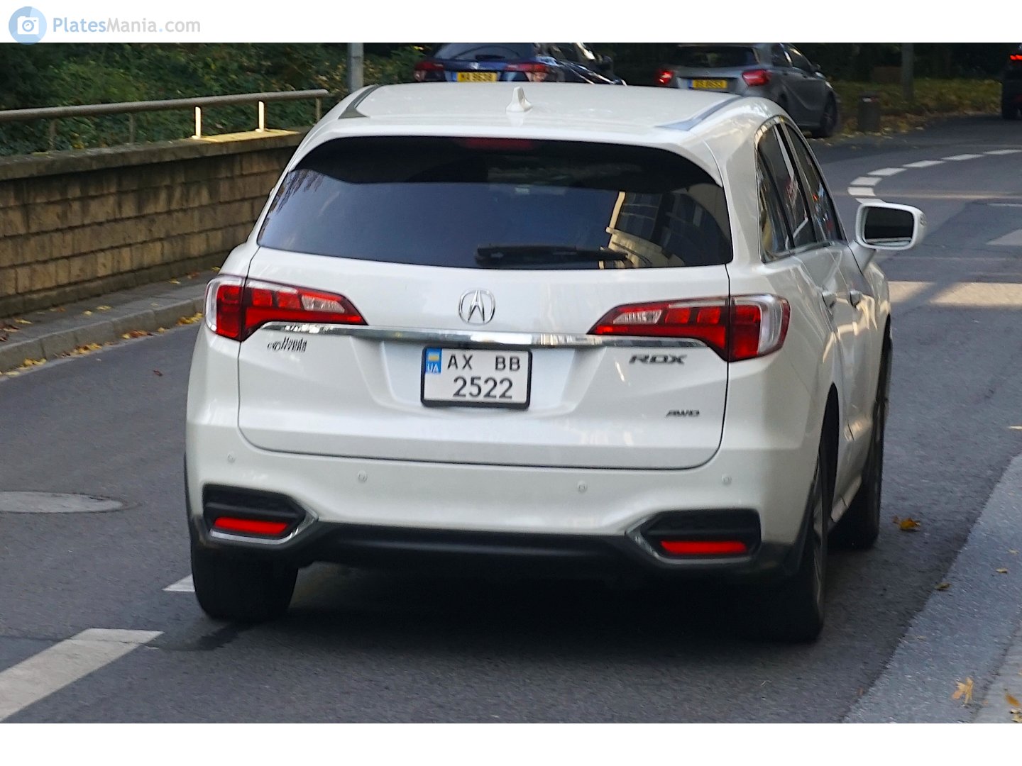 AX 2522 BB, Acura RDX 2nd gen (TB3/TB4), facelift, 2015–2018