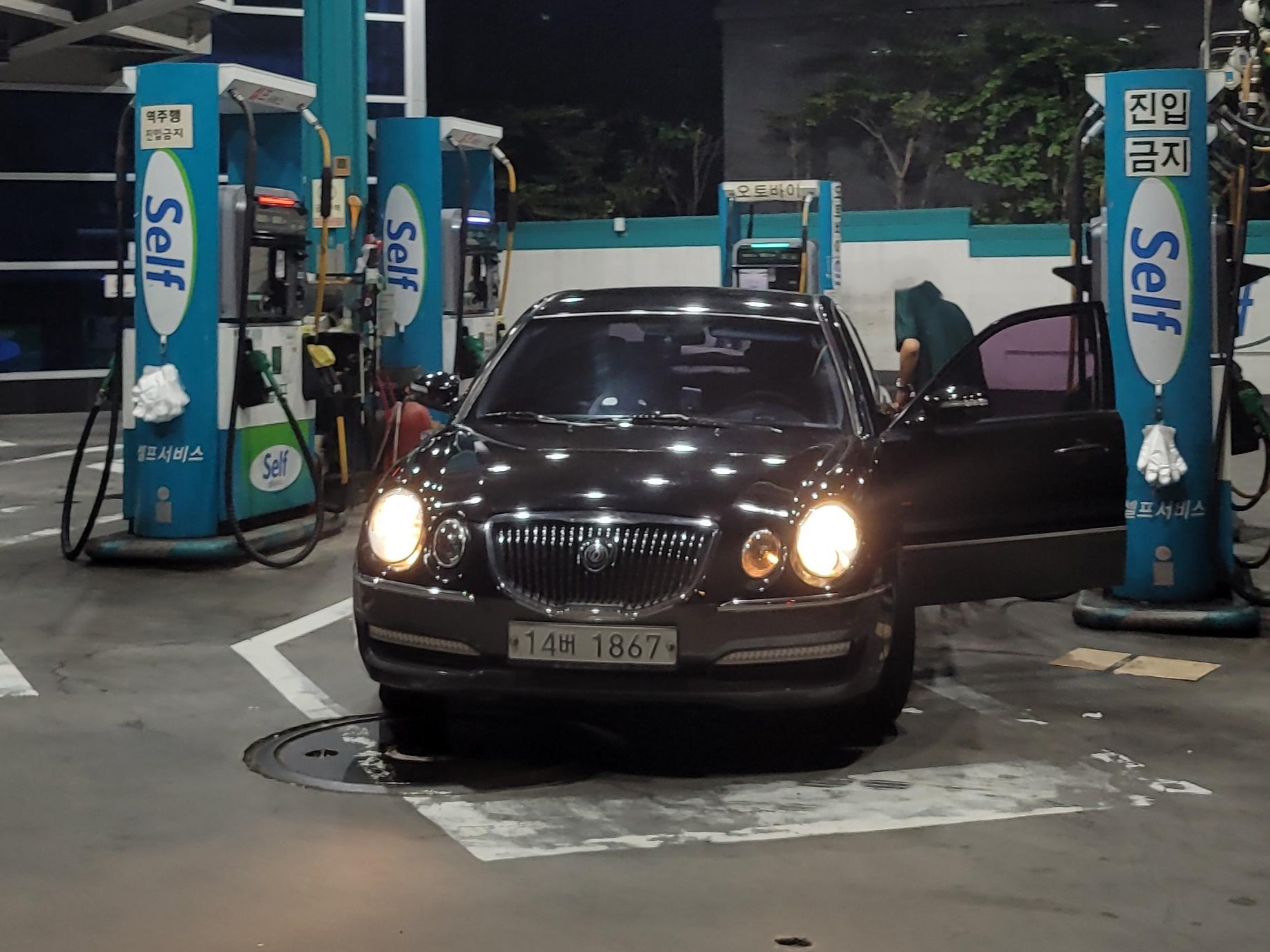 14버 1867, Kia Opirus 1st gen (GH), facelift, 2006–2009 (–2011 for KR-market)