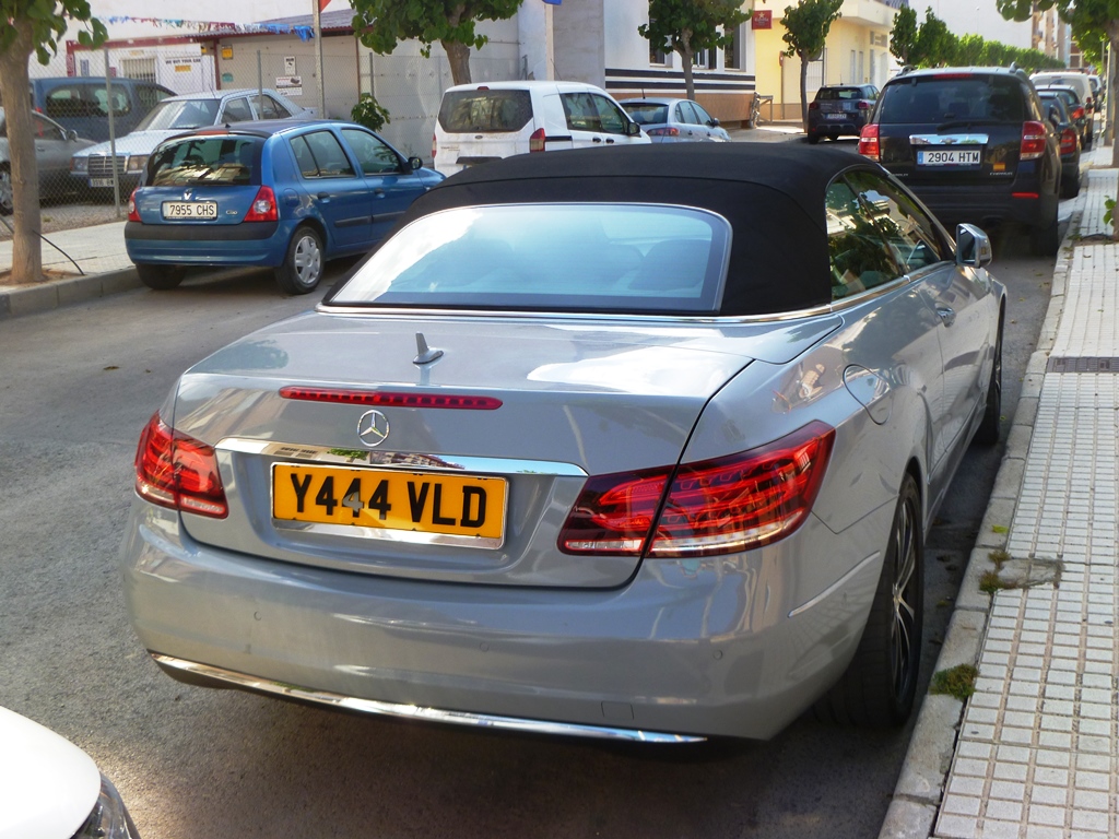 Y444VLD, Mercedes-Benz E-Klasse 4th gen Cabriolet (A207), facelift, 2013–2016