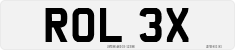 License plate of the United Kingdom, 1963 year system