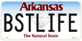 Arkansas, Vanity Plates