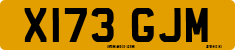 License plate of the United Kingdom, 1983 year system
