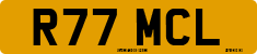 License plate of the United Kingdom, 1983 year system