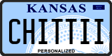 Kansas, Vanity Plates