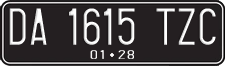 License plate of Indonesia, Regular plates