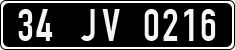 License plate of Turkey, Government and public administrations