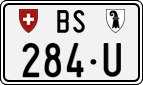 License plate of Switzerland, Dealer (with 