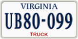 Virginia, Trucks (AB12-345)
