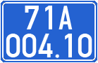 License plate of Vietnam, Government and public administrations