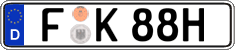 German license plate, Plates for oldtimers (type 