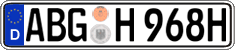 German license plate, Plates for oldtimers (type 