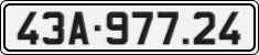 License plate of Vietnam, Cars