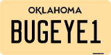 Oklahoma, Vanity Plates