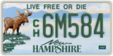 New Hampshire, Moose (XXXXX)