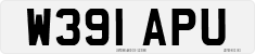 License plate of the United Kingdom, 1983 year system