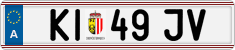 License plate of Austria, Regular plates
