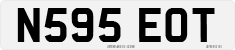 License plate of the United Kingdom, 1983 year system