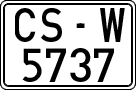 License plates of Spain, 1971 year series