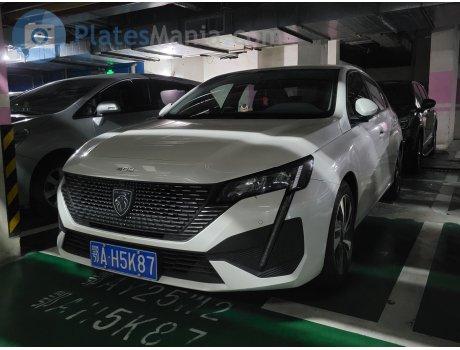 鄂A·H5K87, Peugeot 408