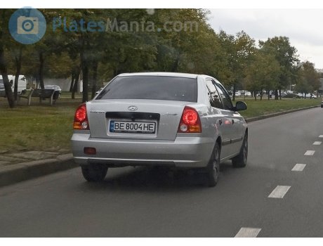 BE 8004 HE, Hyundai Accent