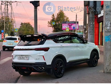 н563ме761, Geely Binyue