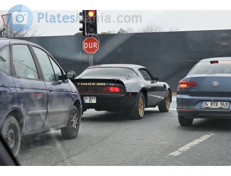 34 BAY 71, Pontiac Firebird