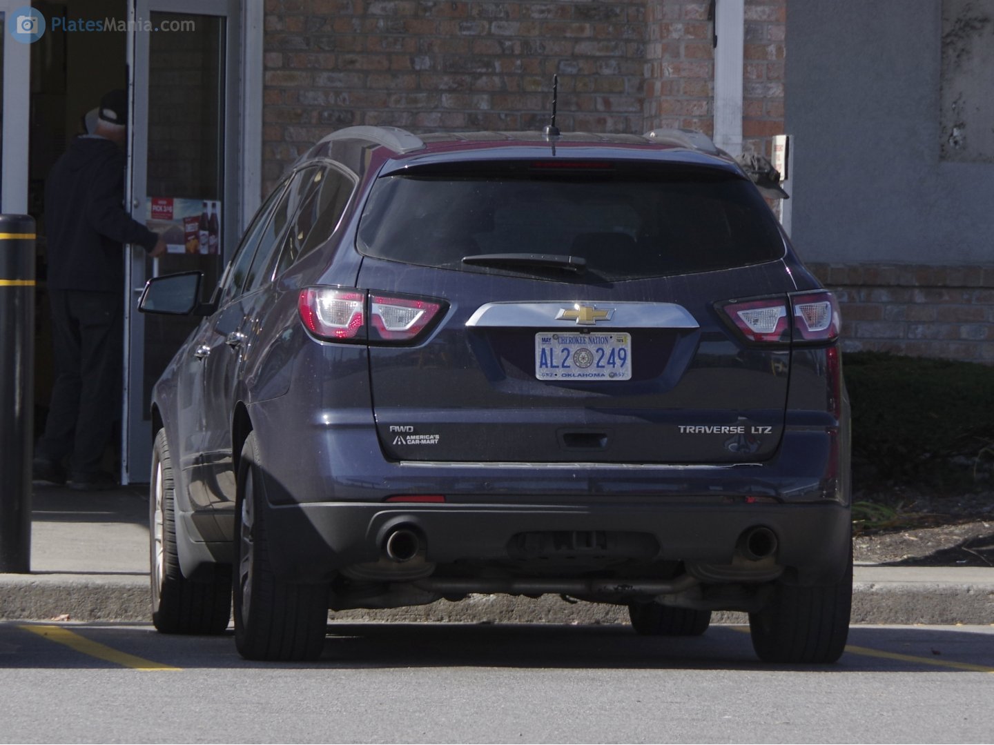 AL2 249, Chevrolet Traverse 1st gen (GMT960), facelift, 2012–2017