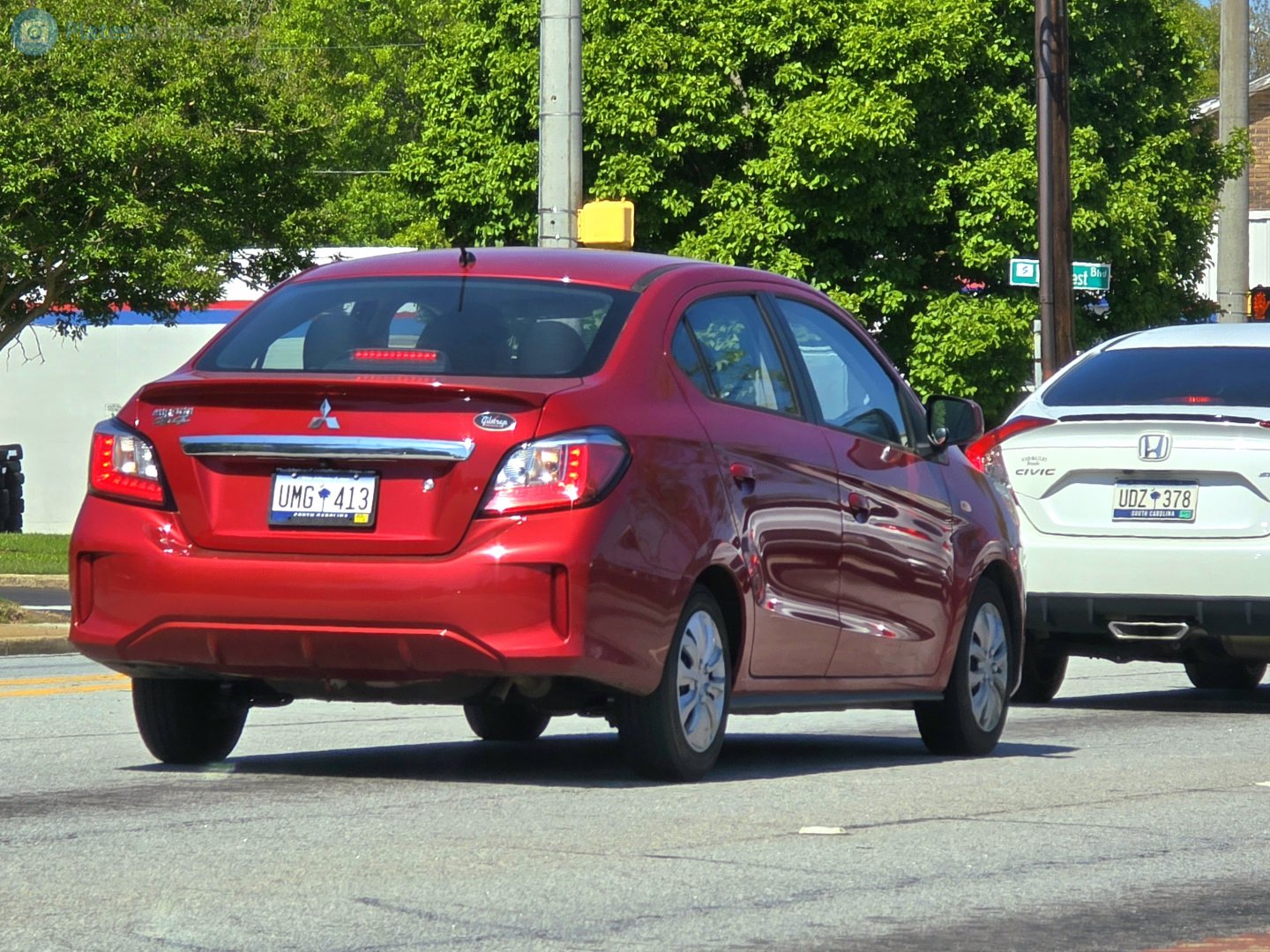 UMG 413, Mitsubishi Mirage 6th gen G4 Sedan (A10), facelift, 2019–