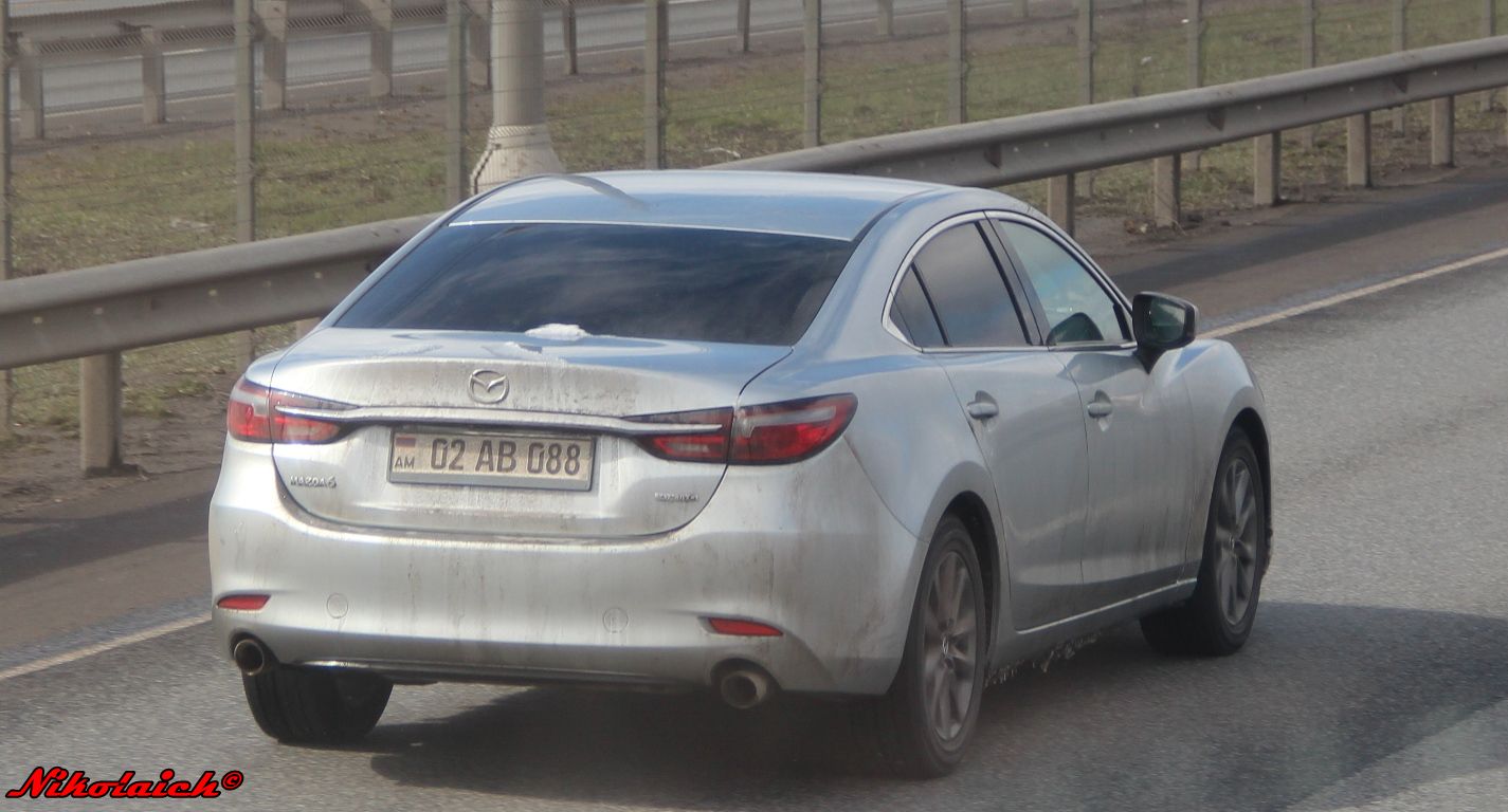 02 AB 088, Mazda 6 3rd gen Sedan (GL), facelift, 2018–2024