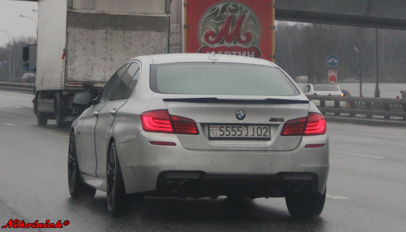 5555JJ02, BMW 5 Series 6th gen Sedan (F10/F18), 2010–2017