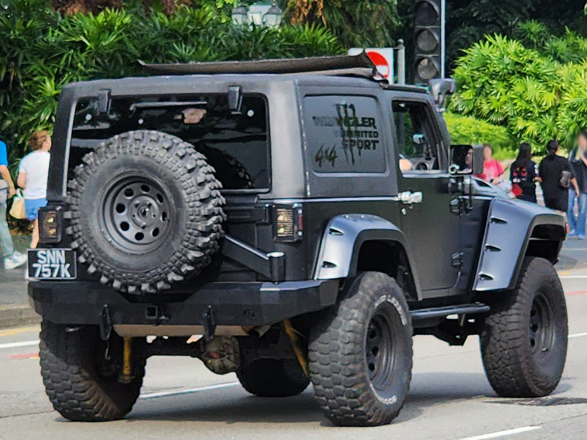 SNN 757 K, Jeep Wrangler 3rd gen 3-door SUV (JK), 2006–2018