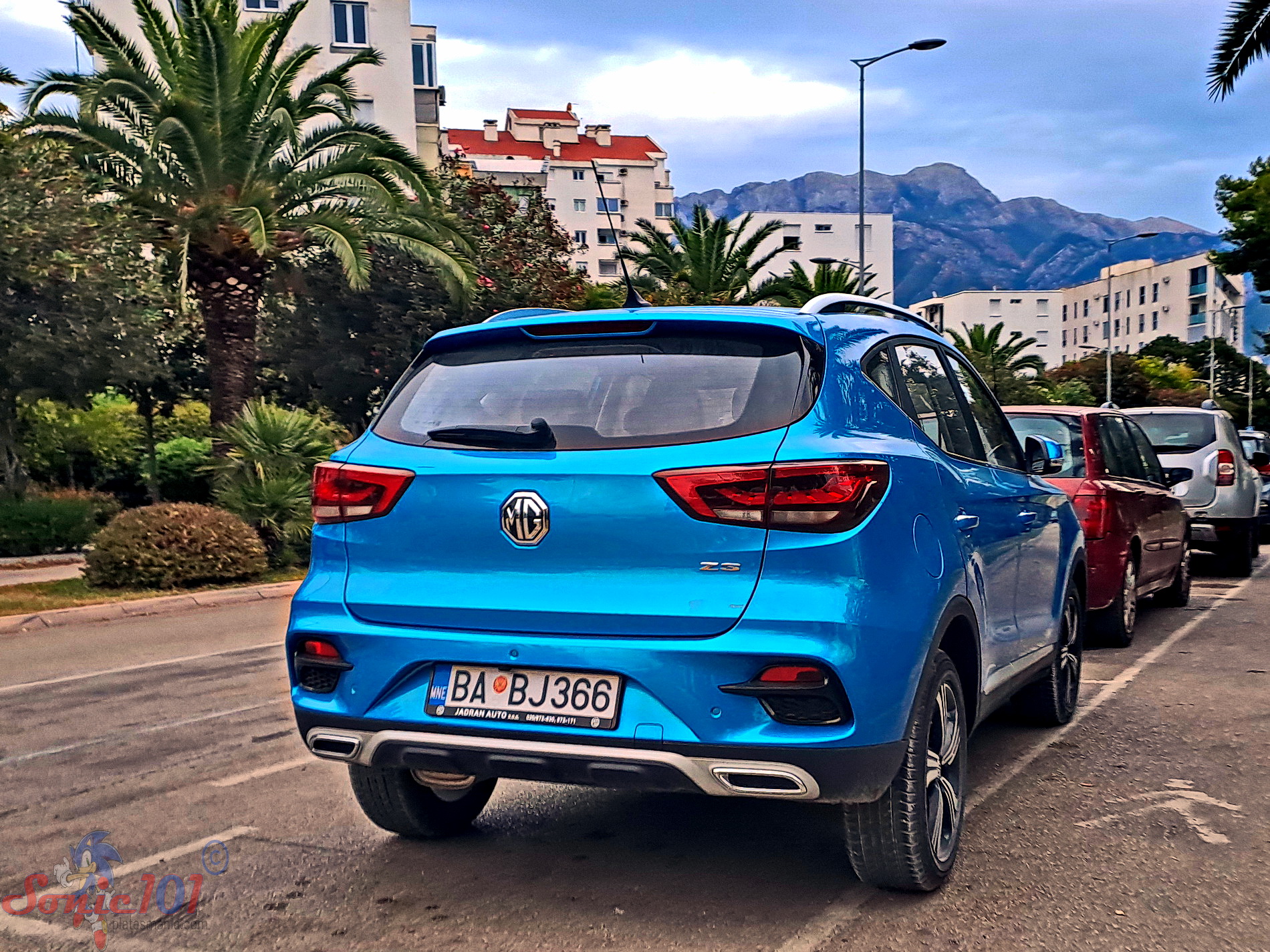 BA BJ366, MG ZS SUV 1st gen (ZS11), facelift, 2020–