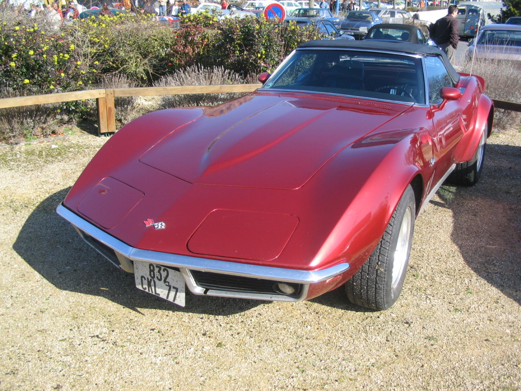 832 CKL 77, Chevrolet Corvette 3rd gen Convertible (C3; 67), 1967–1973