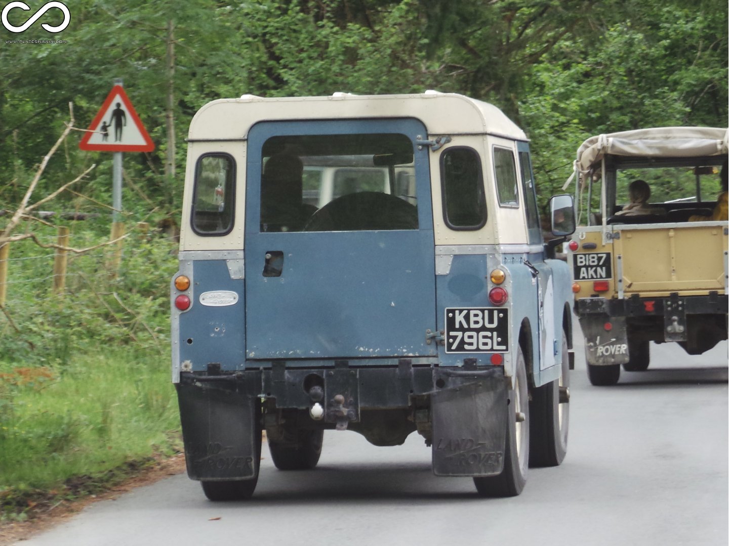 KBU796L, Land Rover Series III 