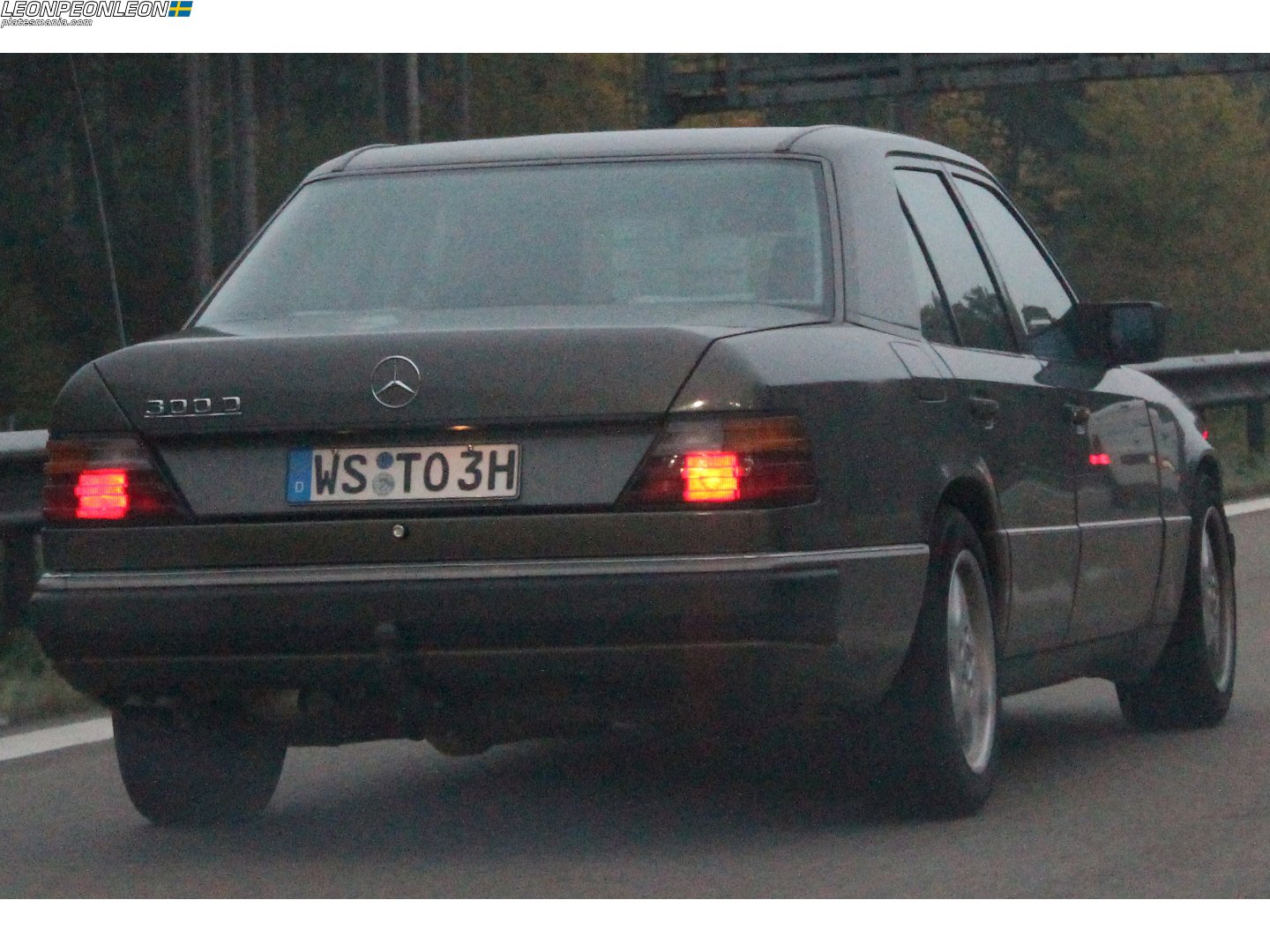 WS TO 3 H, Mercedes-Benz E-Klasse 1st gen Sedan (W124), 1984­–1995