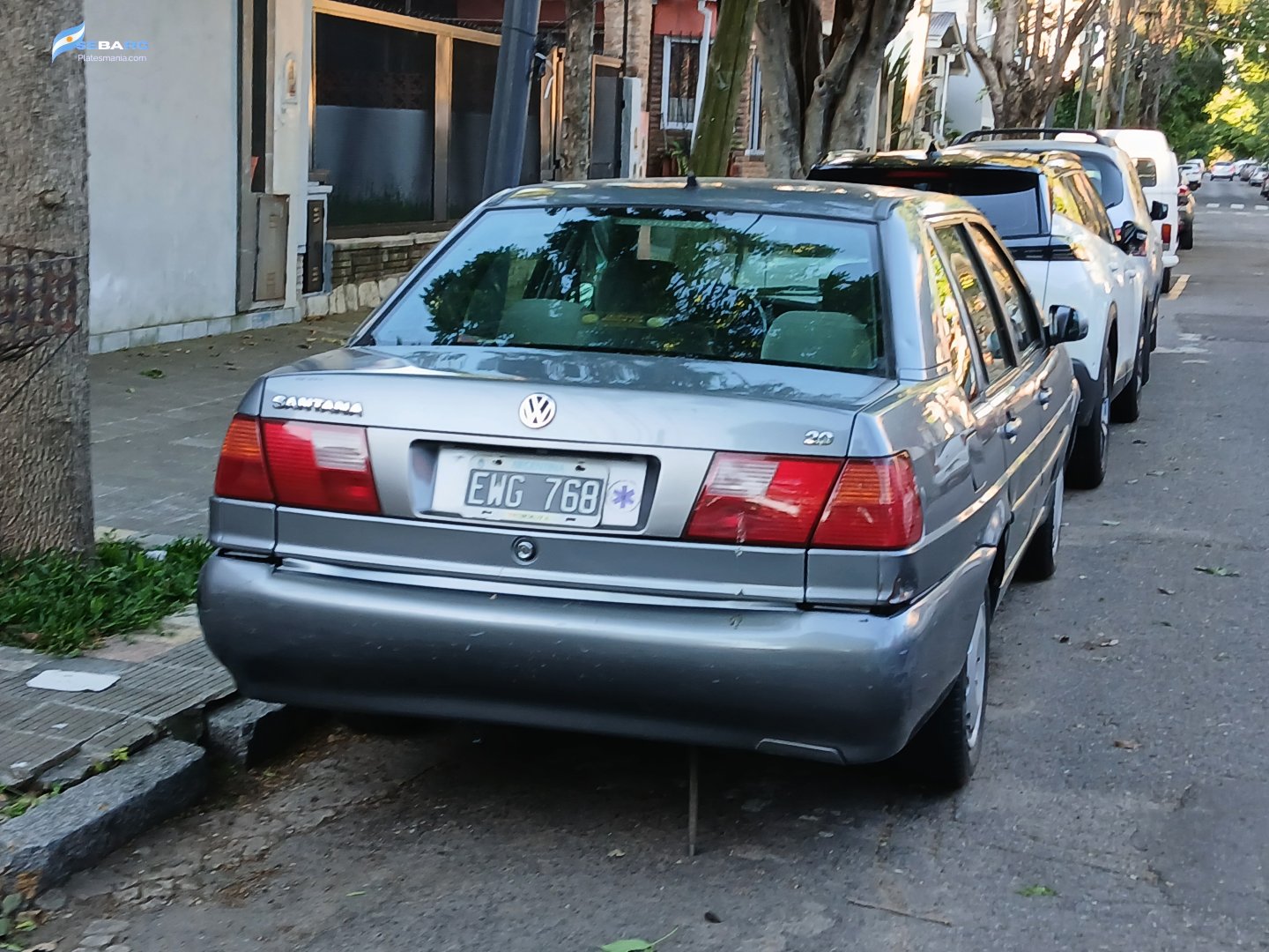 EWG 768, Volkswagen Santana 1st gen (3000) Sedan (CN- and BR-market), 2nd facelift, 2004–2008 (1998–2006 for BR-market)