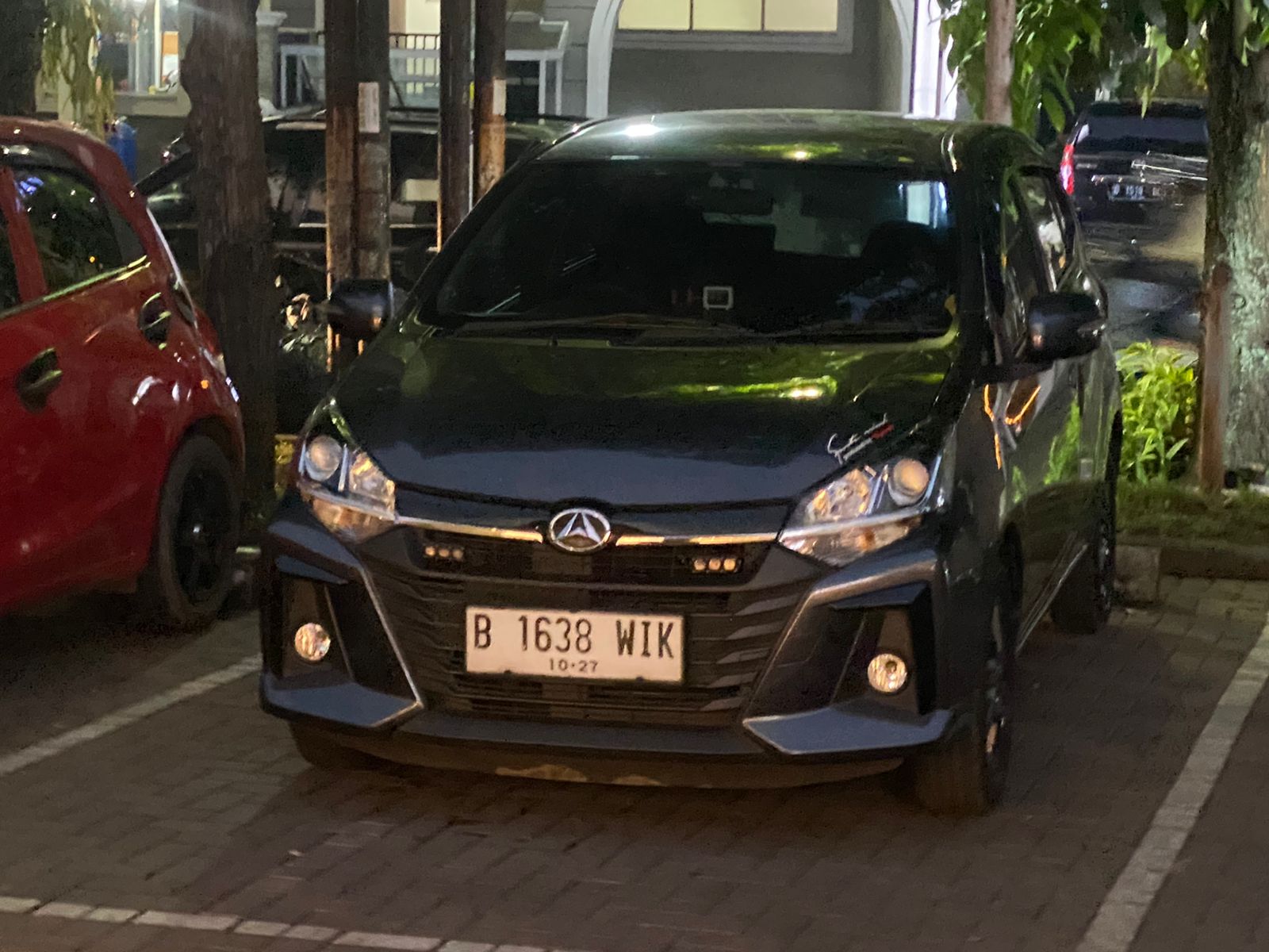 B 1638 WIK, Daihatsu Ayla 1st gen (B100), 2nd facelift, 2020–2023