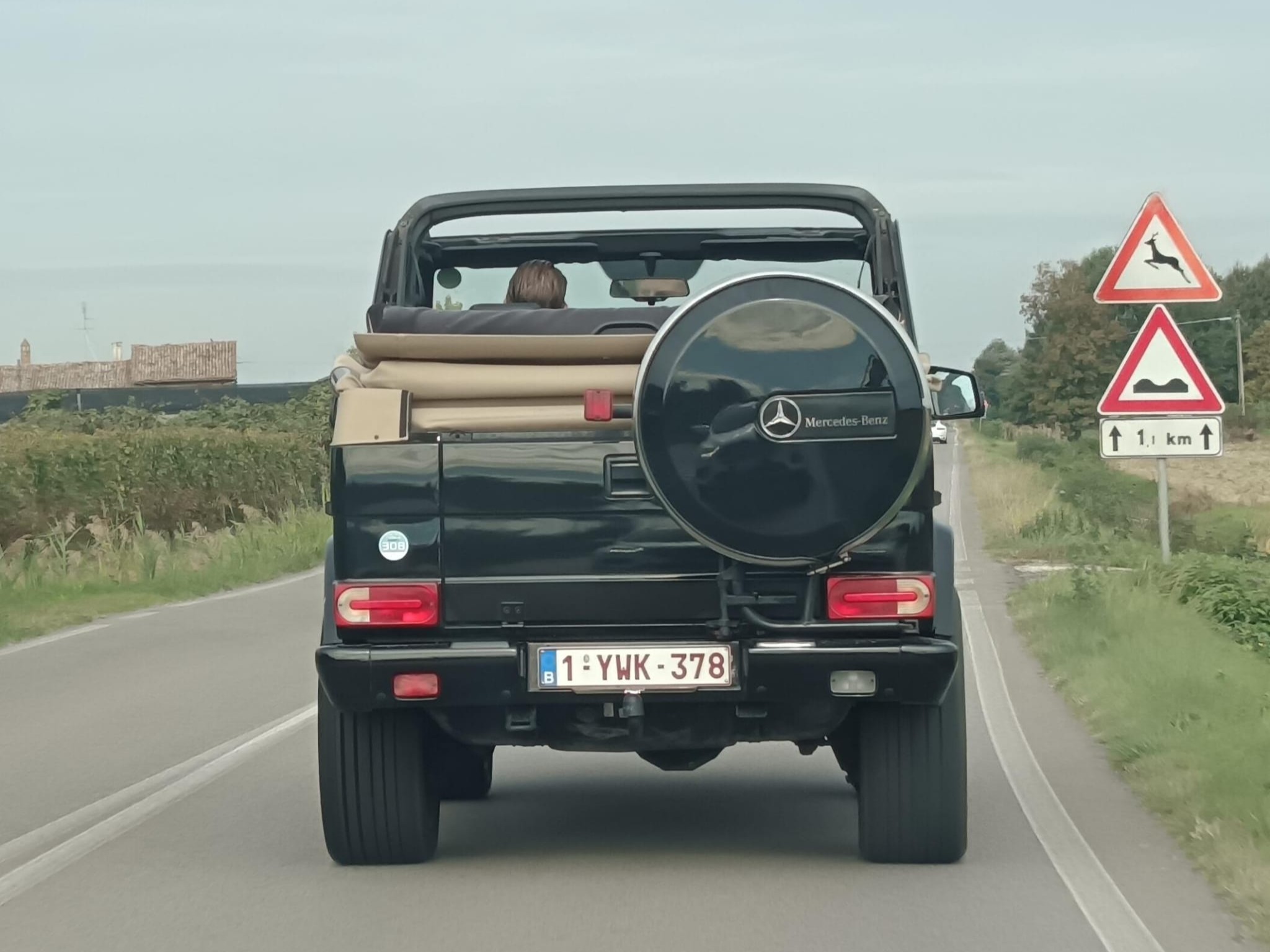 1-YWK-378, Mercedes-Benz G-Klasse 1st gen Cabrio (W463), 1996–2008