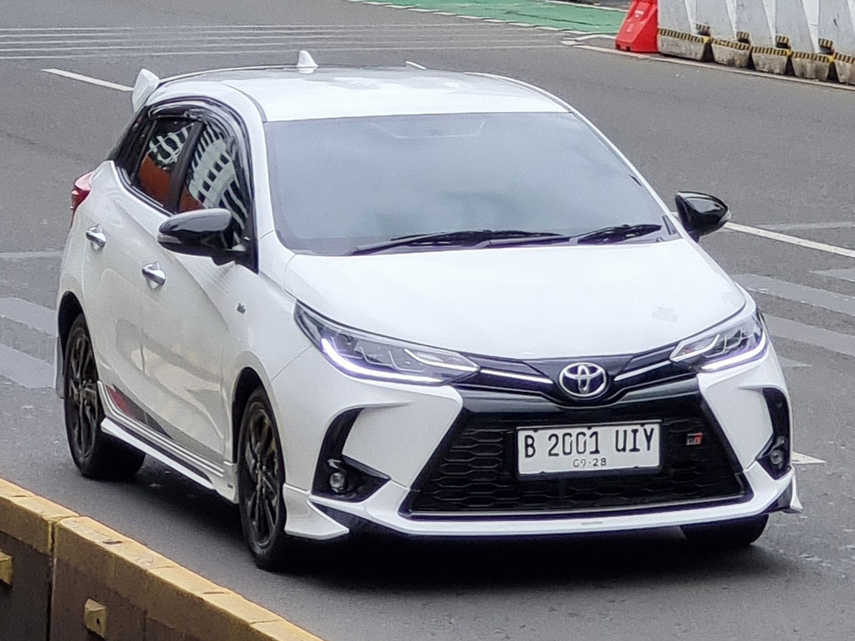 B 2001 UIY, Toyota Yaris 3rd gen Hatch (XP150), 2nd facelift, 2020–2023