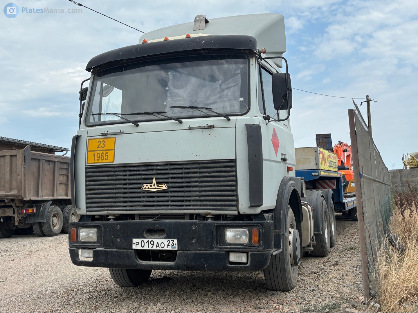 р 019 ао 23, MAZ 6422 1st gen, facelift, 1989–2020