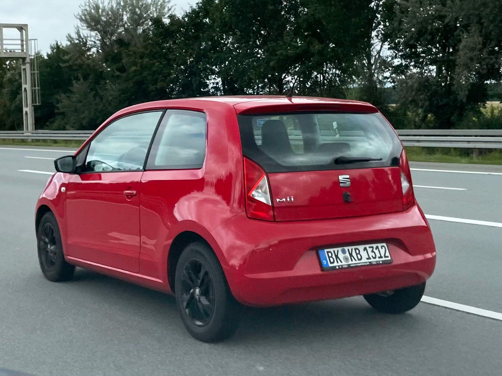 BK KB 1312, SEAT Mii 1st gen 3-door Hatch (KF1), 2011–2018