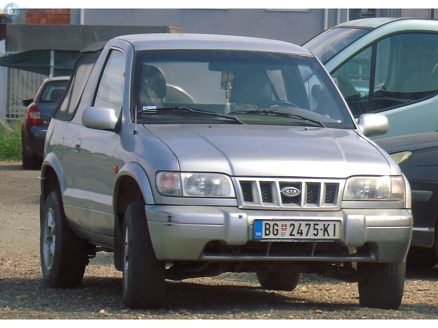BG 2475-KI, Kia Sportage 1st gen 3-door Softtop (JA/NB), 1993–2002