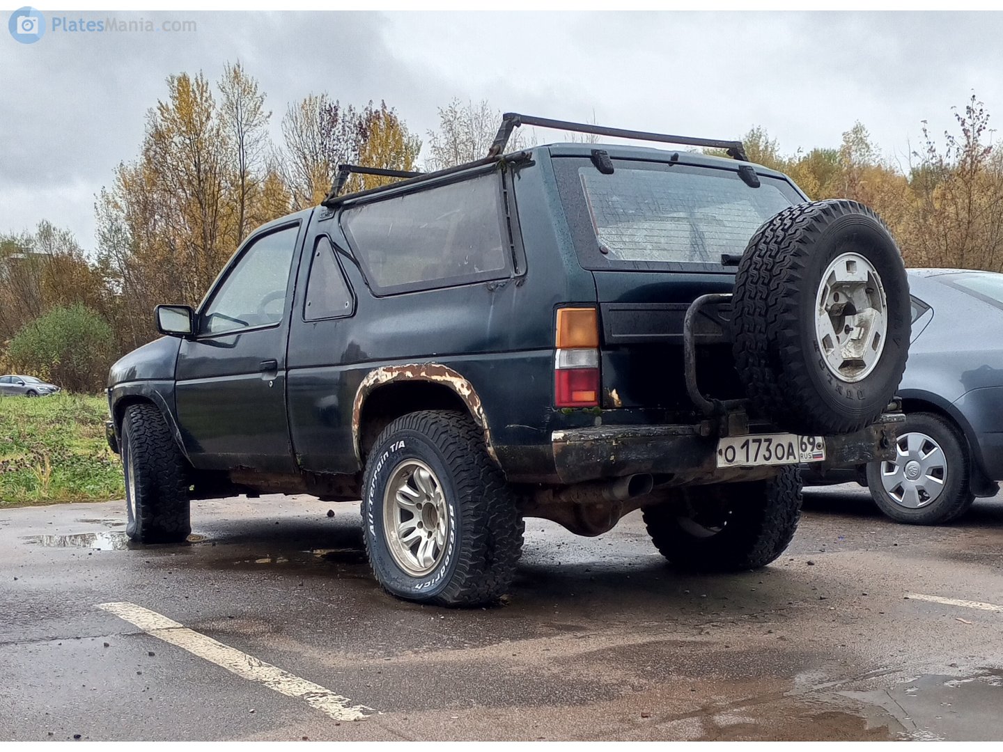 о 173 оа 69, Nissan Terrano 1st gen 3-door SUV (YD21/WD21), 1986–1990