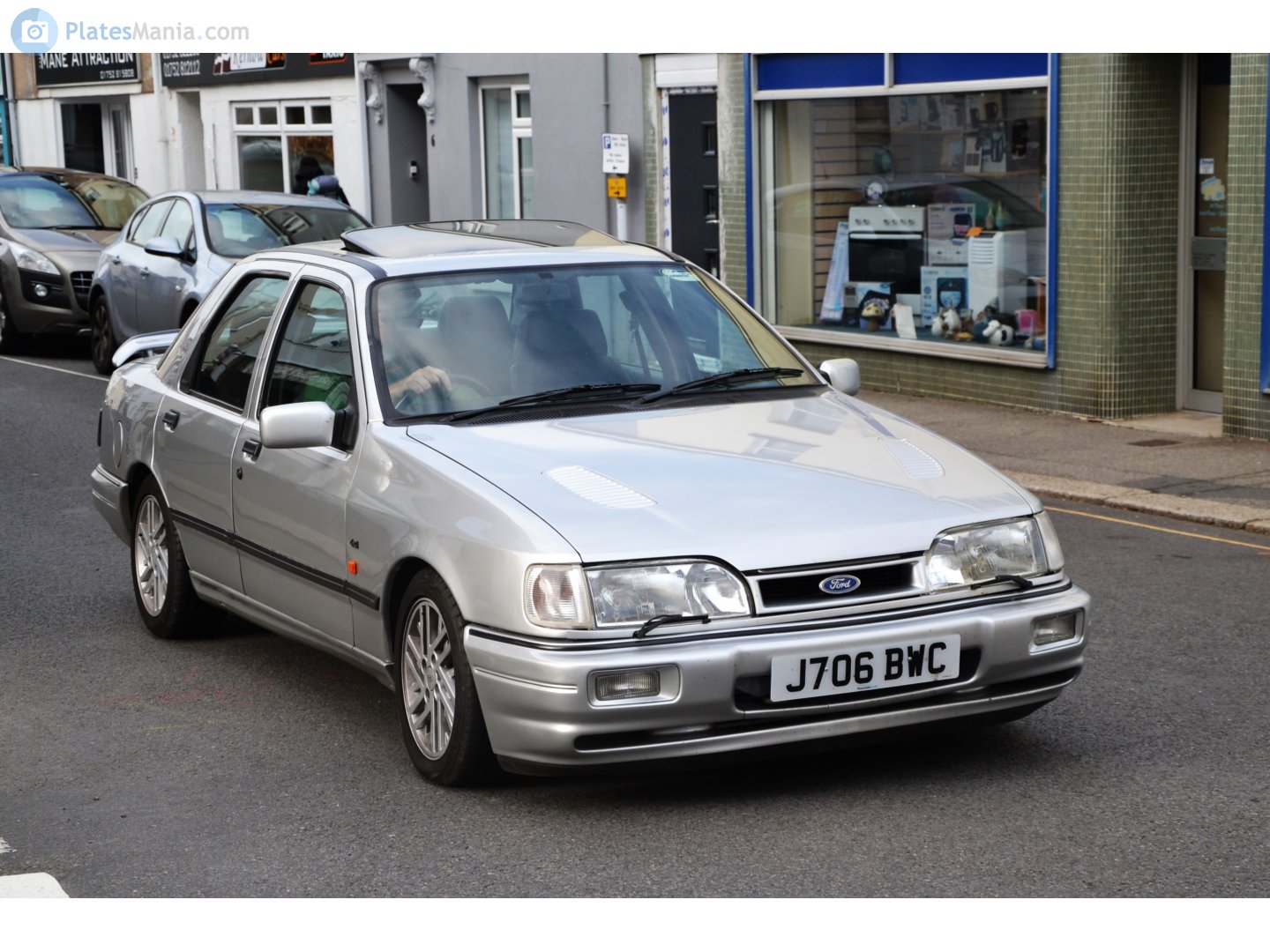 J706BWC, Ford Sierra 1st gen (Sapphire) Sedan (BFG/GB4), facelift, 1987–1993