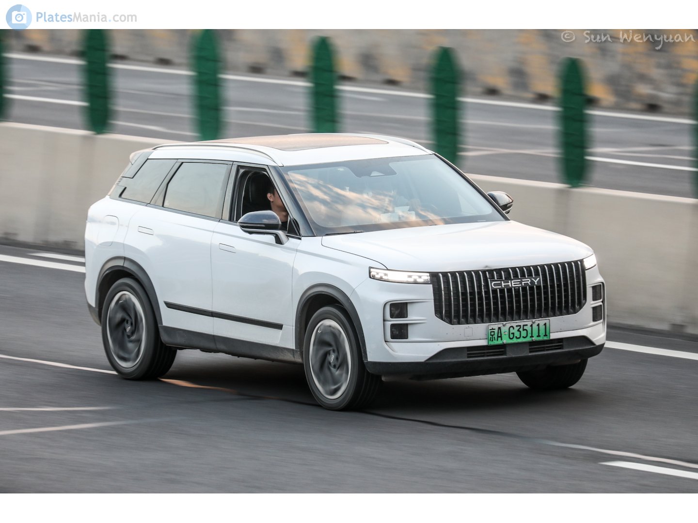 京A·G35111, Chery (Chirey) Tansuo 06 