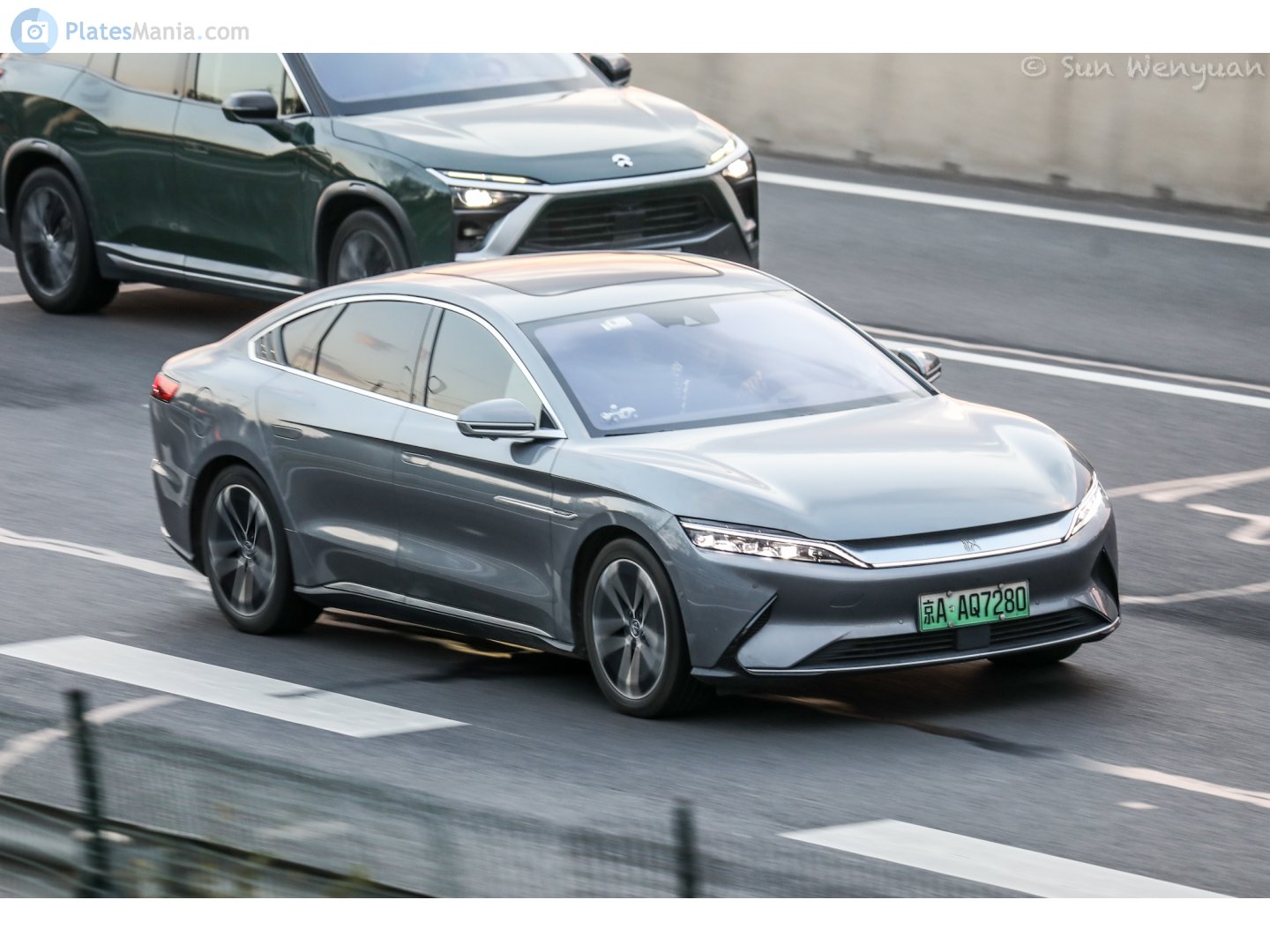 京A·AQ7280, BYD Han 1st gen EV, 2020–2022